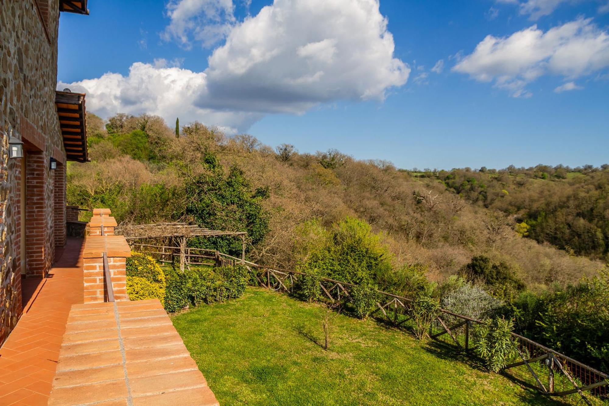 Home With A View In Scansano, Tuscany Экстерьер фото